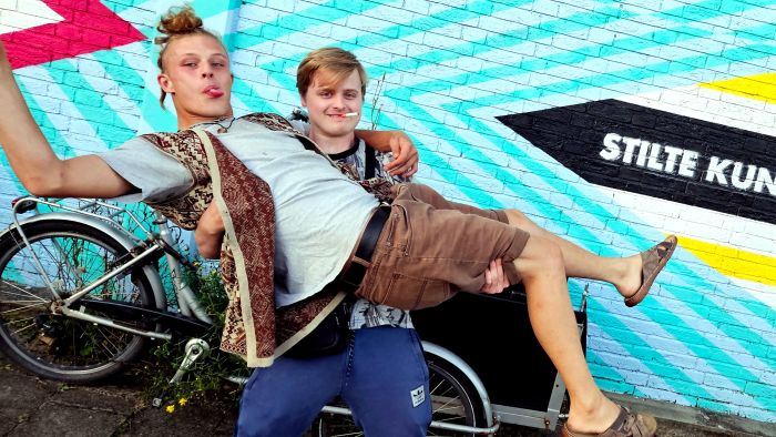 Nick Burlage en Dalí Mesquita